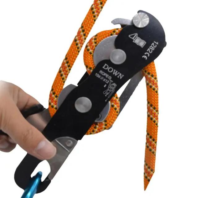 Equipamentos de Resgate para Escalada Descendente: Corda, Dispositivos Anti-Pânico e Sistemas de Auto-Travamento para Rapel e Belay