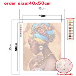 Kit completo de pintura a óleo para adultos, animais, cavalos, bricolage, números, tintas a óleo, decoração de casa, handiwork, desenho, 40x50 - Image 4
