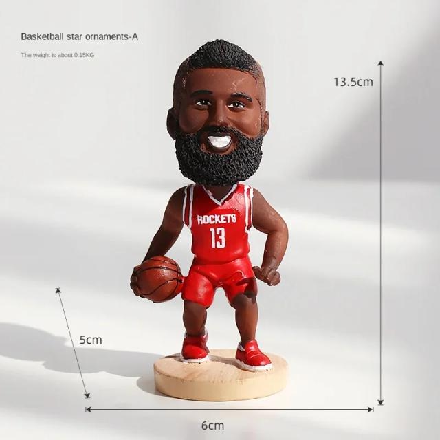 Estátua Moderna de Jogador de Basquete Criativo para Decoração de Sala, Quarto e Escritório
