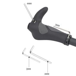 MEROCA-Integrated Bicicleta Grips, Borracha TPR, MTB Ciclismo, Descanso De Mão, Mountain Bike Guiador, Invólucro Bainha, Absorção De Choque - Image 4