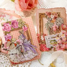 Papel decorativo suave série vento, material de Scrapbooking, perfeito para colagem, artesanato journaling, suprimentos DIY, 30 unidades por pacote - Image 6