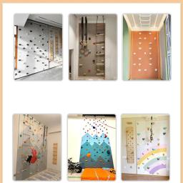 Parede de Escalada Infantil, Quadro De Escalada Interior, Treinamento Físico, Tábua De Escalada, Equipamento De Alongamento - Image 3
