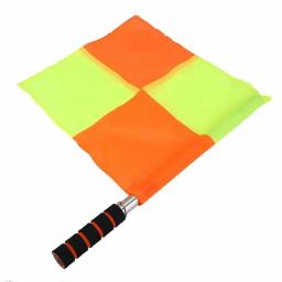 Bandeiras de Árbitro para Treinamento de Futebol, Sinalizador, Artigos Esportivos, Rugby e Hóquei, Suprimentos de Árbitro, 2PCs - Image 2