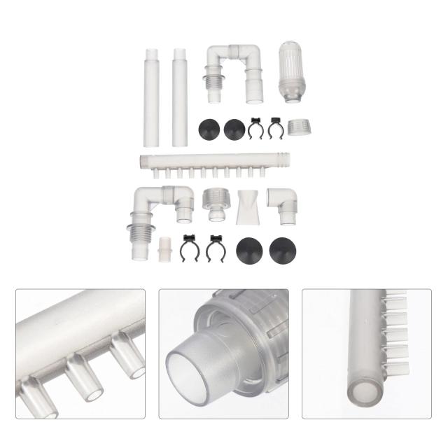 Acessórios de Encanamento para Aquários: Tubos de Água, Mangueiras e Filtros de ABS para Tanques de Peixes