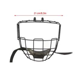 Hockey Face Guard Mask para homens e adultos, equipamento protetor, acessório ao ar livre - Image 6