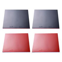 Raquete de tênis de mesa de borracha, 2 peças, equipamento de borracha para raquete de pingue-pongue, substituição profissional altamente elástica - Image 1