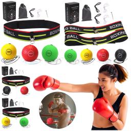 Bola de boxe com headband, olho e mão-olho, treinamento do esforço, gym, exercício do muay thai, exercício da aptidão - Image 3