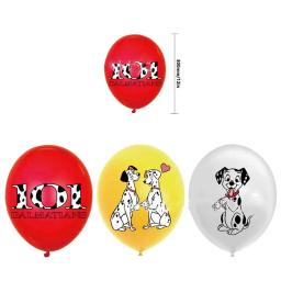 Cem e um dálmatas festa de aniversário decoração animal balão banner bolo crianças pano de fundo jardim de infância presente do chuveiro do bebê - Image 5