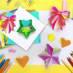 50 folhas de papel quadrado de origami com glitter, dobrável, guindaste de papel de desejo da sorte, artesanato para papel de origami, decoração de festa de aniversário diy, scrapbook - Image 4