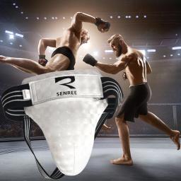 Protetor abdominal e da Virilha Masculino, Guarda para Treinamento de Boxe, Muay Thai Sports, Ginásio - Image 6