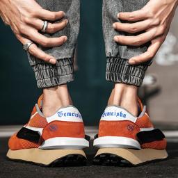 Tênis de corrida respirável de luxo masculino, Tênis Casual Masculino, Treinador de tênis, Mocassins Moda Corrida - Image 6