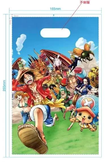 Anime One Piece Party Louça, Prato Luffy, Copo, Balão, Banner, Bolo Topper, Decorações Suprimentos para Meninos, Festa de Aniversário - Image 1
