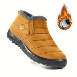 Sapatos femininos de inverno novo casal engrossado sapatos de algodão quente antiderrapante botas de neve impermeáveis botas de algodão sapatos de verão femininos - Image 1