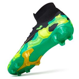 Oem superfly botas de futebol masculino esportes chuteiras sapatos de futebol ag crianças formadores tênis alta superior meia atlético pé bola sapatos homem - Image 1