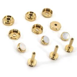 Pequeno bronze portátil trompete pistão fivela, ferramenta trompete Musical, acessórios do instrumento, 12pcs - Image 2