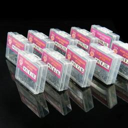 Ganchos farpados de bico torto izu, 100 peças, aço de alto carbono, haste longa para pesca selvagem, poço preto, suprimentos de artes de pesca - Image 3