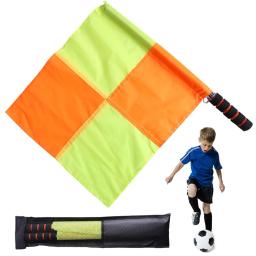 Impermeável antiderrapante futebol árbitro bandeiras, Bandeiras de linha, Equipamento de competição, antiderrapante, futebol, futebol, 2pcs - Image 3