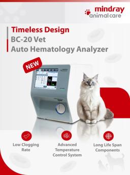Analisador de sangue hematológico Mindray para animais, 3 partes, 3 partes, Analisador canadense, Máquina BC20vet - Image 4