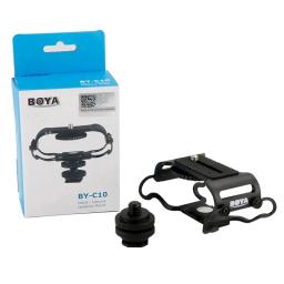 Boya BY-C10 microfone choque montagem acessórios para zoom h4n/h5/h6 para sony tascam dr-40 dr-05 gravadores microfone shockmount - Image 6