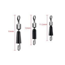 A pesca gira para a pesca marítima, mudança rápida giratória para alimentador, acessórios, 20pcs - Image 3