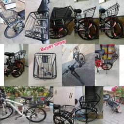 Bicycle Rear Bike Basket, Bike Pannier, Guiador de ciclismo, Mount Shelf, Bagageira, Cargo Front Rack, Tail Seat, Trunk Bag for Pet Dogs - Image 6