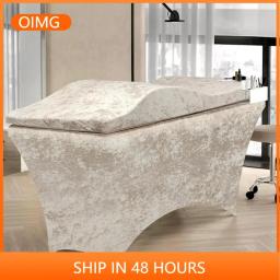 Topper de espuma para cama de cílios, colchão de espuma de alta densidade para mesa de massagem, almofada ergonômica curvada para salão de beleza - Image 1