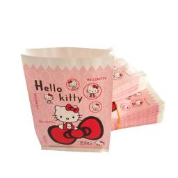 Hello Kitty-Saco de papel à prova de graxa, Cozinha Gourmet Doggy Bag, Piquenique ao ar livre, Batatas fritas, Frango, Arroz, Snack Bag Takeaway Natal - Image 1