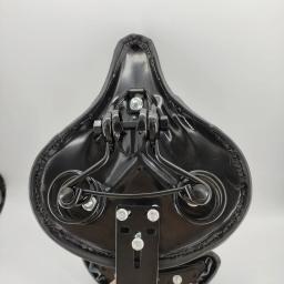 Conforto universal triciclo e-bike assento de sela com suporte de encosto capa de couro do plutônio veículos elétricos assento de bicicleta acessórios - Image 2