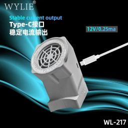 WYLIE-Exaustor com Luz, Poderoso Absorvente de Fumaça, Fumos para Microscópios, PCB Board Repair, Soldagem Smoke Removal Tool, WL-217 - Image 2