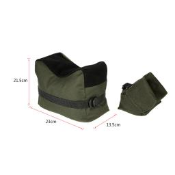Frente e traseira Sniper Shooting Gun Bag, Suporte do alvo, Rifle Support, Sandbag Bench, Unfilled, Hunting Rifle Rest, Airsoft Acessórios - Image 5