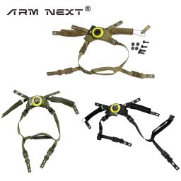 Capacete tático airsoft e paintball com sistema de suspensão, proteção almofadas gen1, memória espuma pad para wargame, rápido mcm ach - Image 2