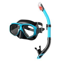 Jsjm-profissional natação mergulho máscara, óculos de silicone impermeável, óculos UV, snorkeling tubo conjunto - Image 2