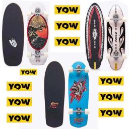 Yow land surf skate longboards kits inteiros sistema de mola de boa qualidade marcado com caminhões rodas rolamentos e ferramenta - Image 2