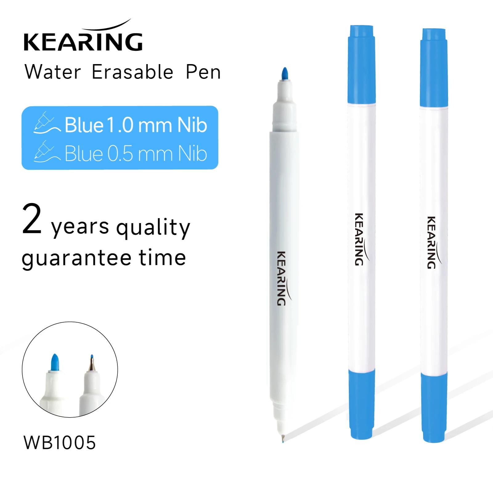 Kearing Água Solúvel Marcador Pen Tecido Marcação Couro apagável Ponto Cruz Roupas Graffiti Marcador 3PCS - Image 1