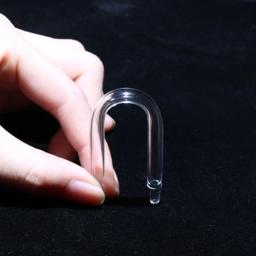 Em Forma De U Refinador De Aquário De Vidro Transparente, Conector De Tubulação De Ar, Tanque De Peixes Equipamentos De Aquário, CO2, 1Pc - Image 6