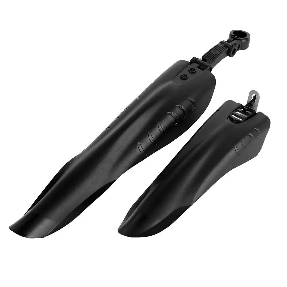 2 pçs universal ajustável mountain bike paralama asas conjunto dianteiro roda traseira da bicicleta lama de água guarda pára-choques acessórios ciclismo - Image 1