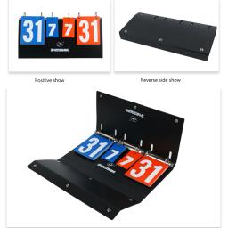 Placar para o treinador do árbitro, 4 dígitos, Turn Points, contador de futebol, voleibol, basquetebol, badminton - Image 5