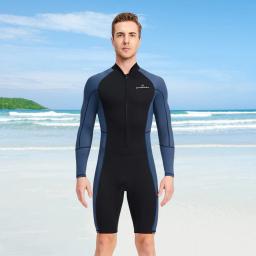 Neoprene mergulho surf roupas com zíper, água quente esportes equipamentos, anti-risco, à prova de frio, durável, homens - Image 3