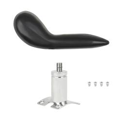 Fagote-ABS Black Handle Base Set, Big Pipe Hand Rest, 4 Parafusos, Acessórios de Sopros, Suporte para Dedo - Image 3