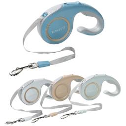 Trela telescópica automática para cães de estimação, adequada para pequenas e médias dimensões, profissão diária, novo, 3m, 5m - Image 5