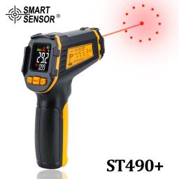 Termômetro digital infravermelho, instrumento de medição de temperatura de aquário com tela LCD e laser infravermelho sem contato - Image 1