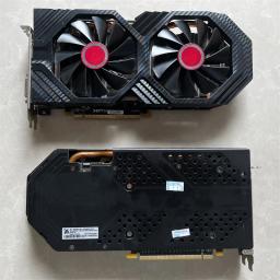 Placa de vídeo Rx 590 8gb Gddr5 de alta qualidade Rx590 Rx 580 De 8gb Placas gráficas Gpu para jogos usadas - Image 4