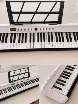 ABS Music Instrument com Pedal Interface, Silent Piano, Controlador de Teclado, Sintetizador, USB, MIDI APP, 88, ABS - Image 4
