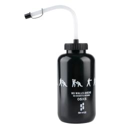Shoke lacrosse garrafa de água com palha longa bpa livre plástico goleiro boxe garrafa de água 1 litro para o esporte - Image 6