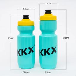 KKX Garrafa De Água De Ciclismo, PP5 Mountain Road Bike, Outdoor Running Escalada Sport Squeeze Mug, Acessórios para chaleira de bicicleta, 620 ml, 710ml - Image 2