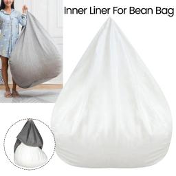 Grande forro interno removível e lavável, tampa da cadeira do beanbag, forro preguiçoso do sofá, substituição - Image 1