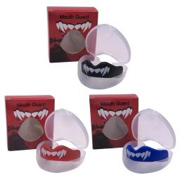 Profissional luta esportes protetor bucal boxe muay thai treinamento conjunto de proteção dental luta das crianças protetor de dente - Image 5