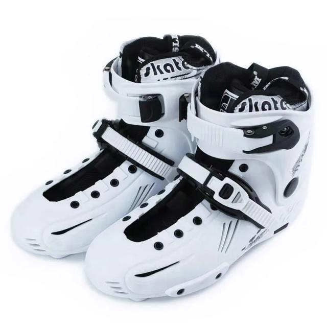 Botas de Tornozelo Alto JK Inline Skate Profissionais para Slalom - Tamanhos 35 a 46, Perfeitas para Adultos que Amam Acelerar e Deslizar.