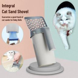 1pc Cat Litter Pá Colher Filtro Pet Litter Sifter Oco Neater Colher Sandboxes Pá Areia Gatos Suprimentos - Image 1