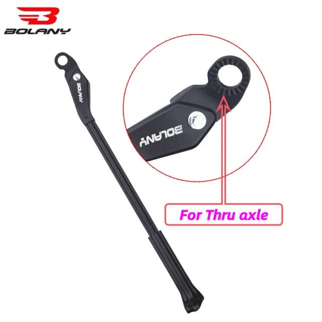 Suporte Ajustável para Bicicleta MTB Bolany - Kickstand Prático com Liberação Rápida para Estacionamento Seguro